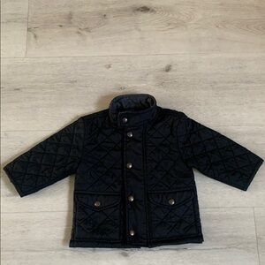 GAP Black Puffer Jacket Quilted Style‎